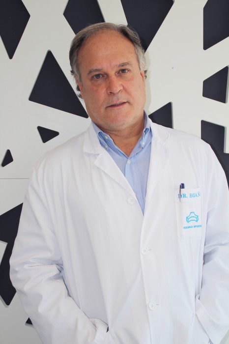El especialista en cirugía vascular José M. Egaña de Policlínica Gipuzkoa