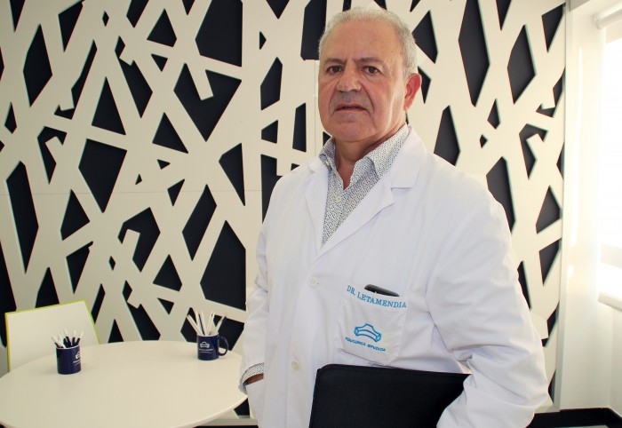 Dr. Ander Letamedia, cirujano vascular de Policlínica Gipuzkoa