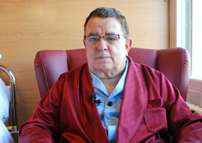 Julen Junquera, primer paciente intervenido con un Mitraclip en la Comunidad Autónoma Vasca