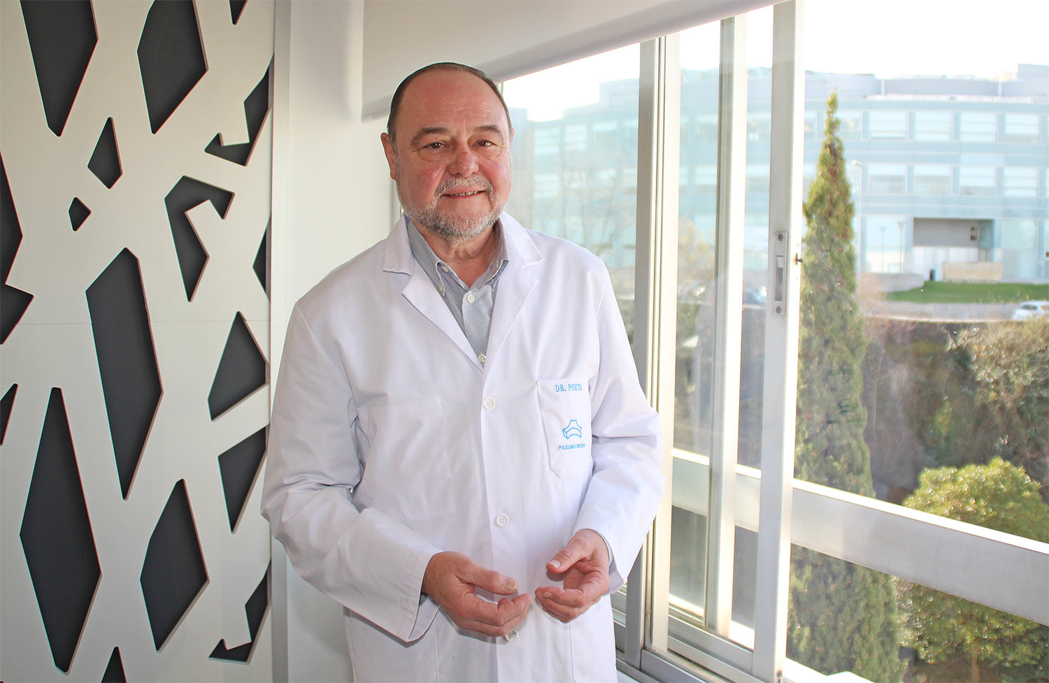 El cirujano vascular, Dr. Ricardo Porta, de Policlínica Gipuzkoa