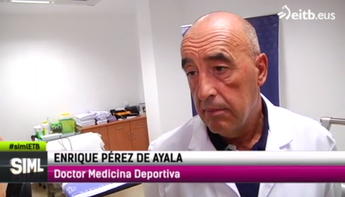 Enrique Pérez de Ayala entrevistado en ETB2.