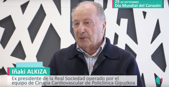 Iñaki Alkiza, expresidente de la Real Sociedad.