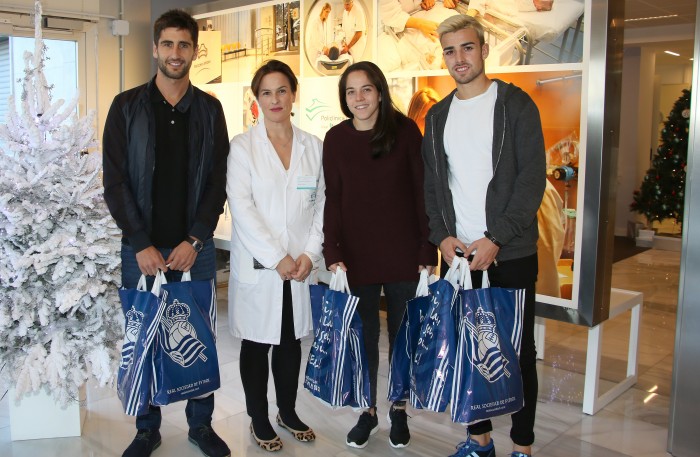 Markel Bergara, Sonia Roussel, Cristina Cornejo y David Concha.