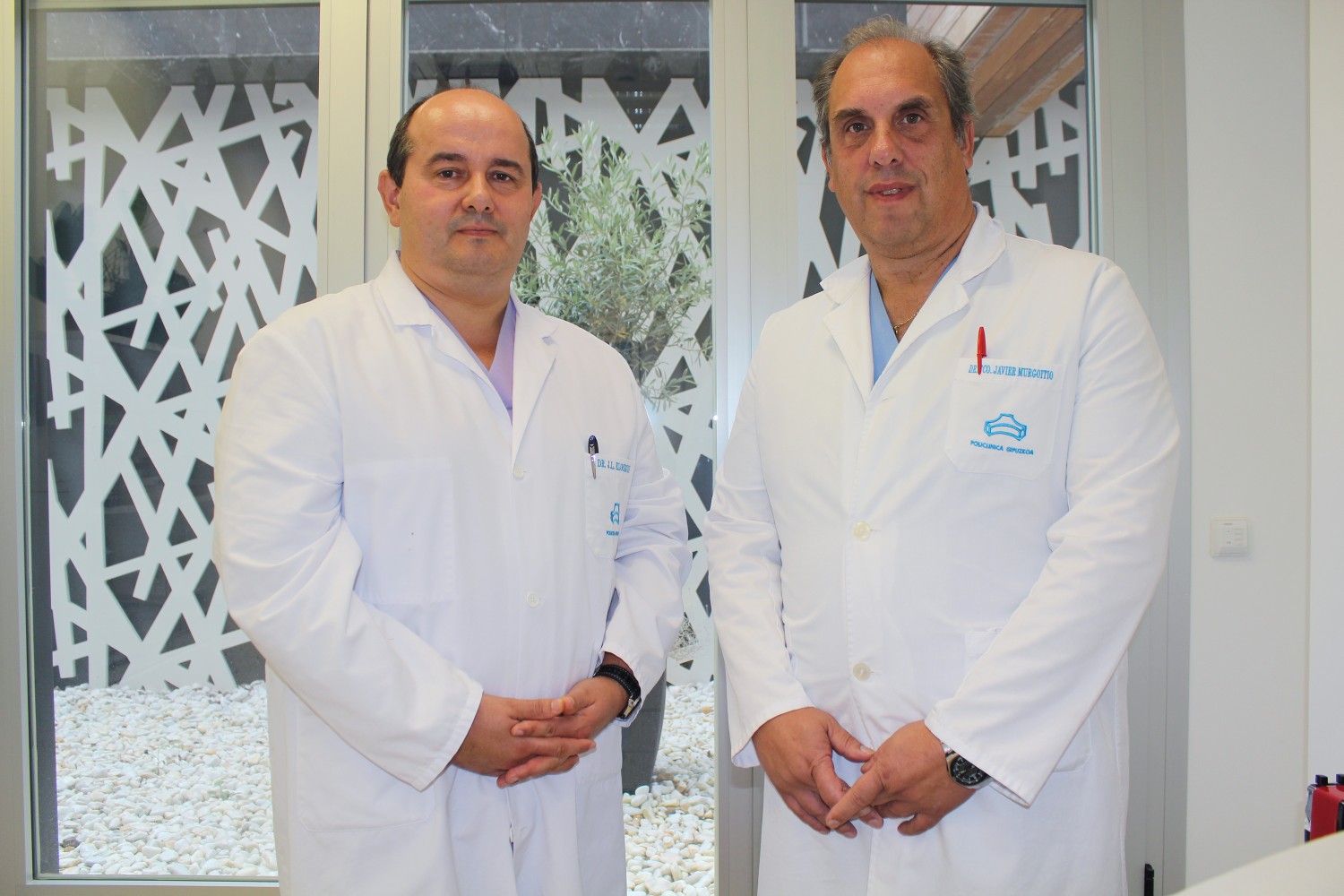 Los cirujanos generales y del aparato digestivo, José Luis Elósegui y Javier Murgoitio