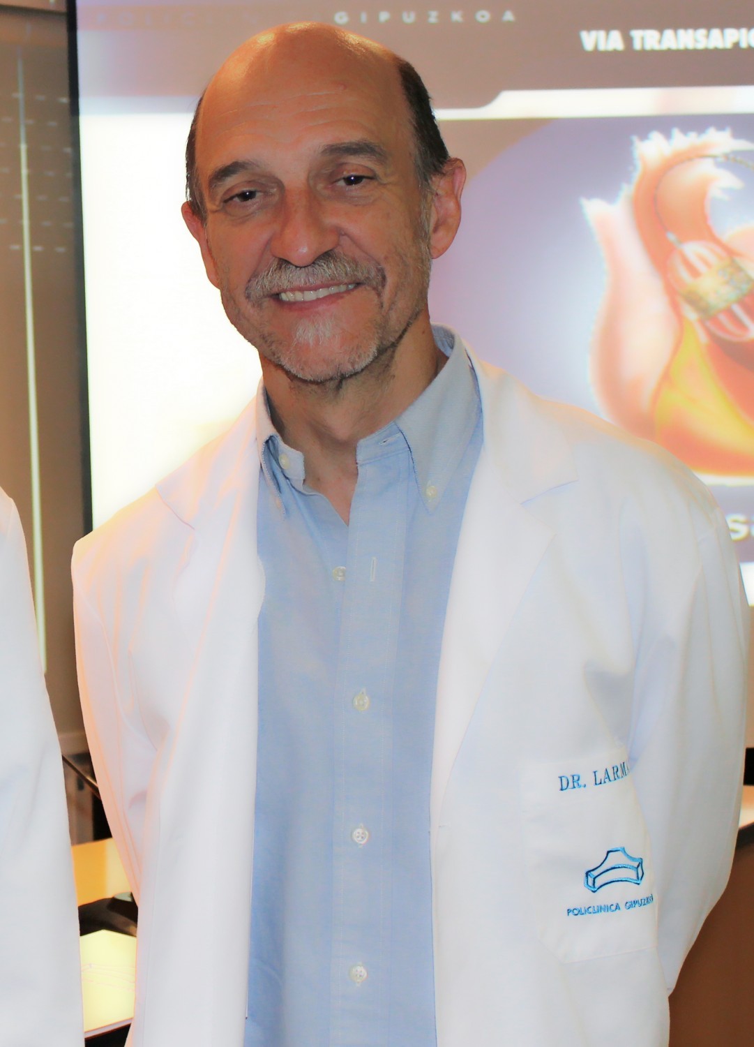 El responsable del Servicio de Hemodinámica de Policlínica Gipuzkoa, Dr. Mariano Larman