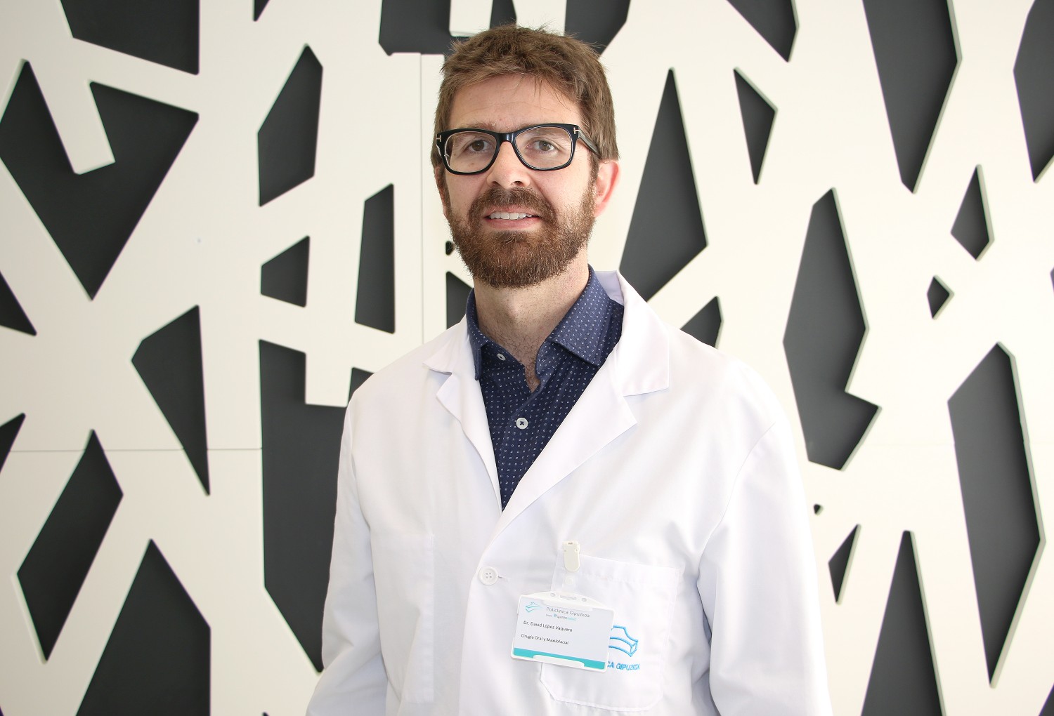 Dr. David López, especialista en cirugía maxilofacial de Policlínica Gipuzkoa.