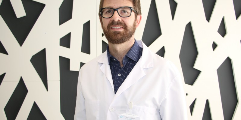 Dr. David López, especialista en cirugía maxilofacial de Policlínica Gipuzkoa.